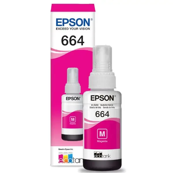 EPSON 664 PRINTER INK (MAGENTA)